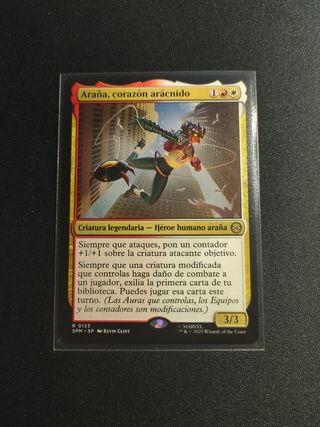 Carta Magic Araña, corazón arácnido SPM SP