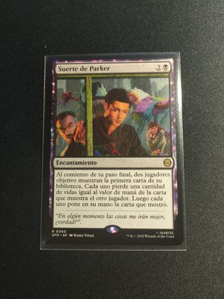 1 Carta Magic The Gathering Suerte de Parker