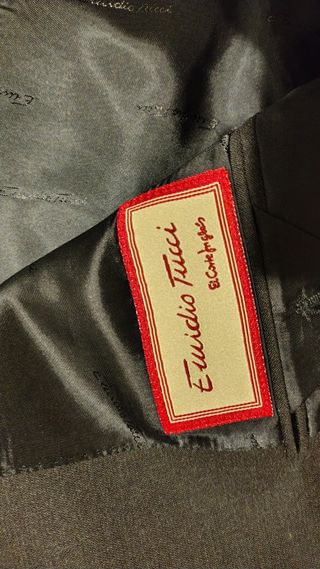 Traje Emidio Tucci Negro