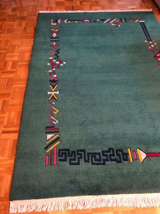 Alfombra Oriental de origen indo Nepal