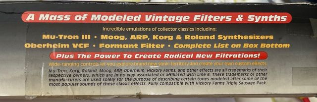 Line 6 FM4 Filter Modeler Pedal