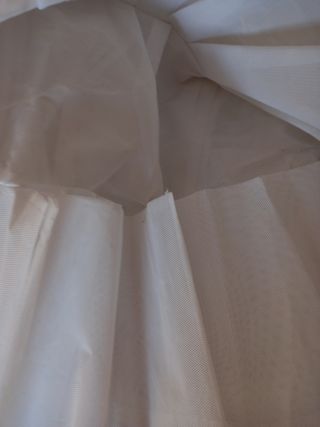Cancán de fallera blanco talla 90