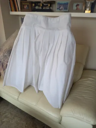 Cancán de fallera blanco talla 90