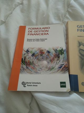 Libro de Gestión Financiera incluido el formulario
