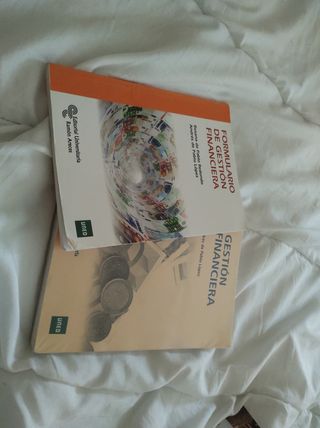 Libro de Gestión Financiera incluido el formulario