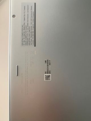 Portátil Asus Plata