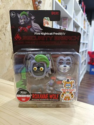 Figura Five Nights at Freddy's Roxanne Wolf NUEVO