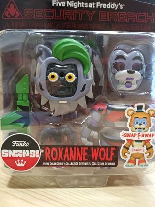 Figura Five Nights at Freddy's Roxanne Wolf NUEVO