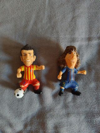 Figuras Piqué y Puyol FC Barcelona