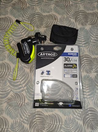 Candado Antirrobo Artago con Alarma 120dB