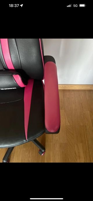 Silla Gaming Stinger Station Alien Rosa/Negra