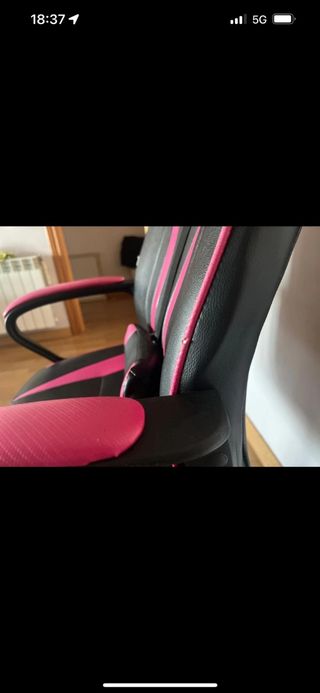 Silla Gaming Stinger Station Alien Rosa/Negra