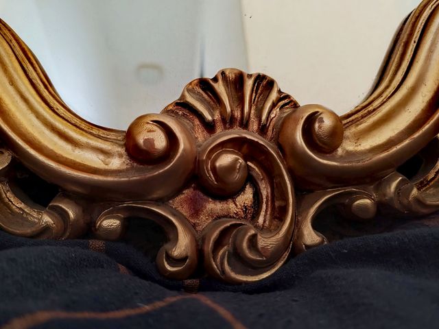 Espejo años 60-70 Gran formato. Moldura Ornamental