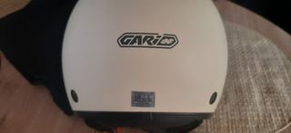 Casco Moto Garibaldi Marfil