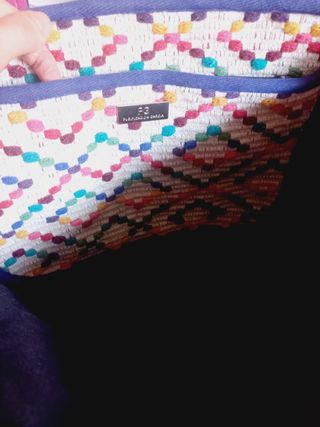 Bolso shopper Purificación García multicolor