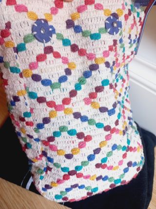 Bolso shopper Purificación García multicolor