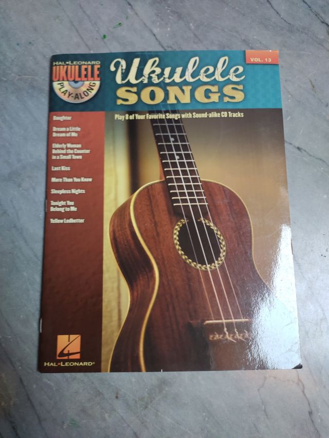 Libro Ukulele Songs Vol. 13 Hal Leonard