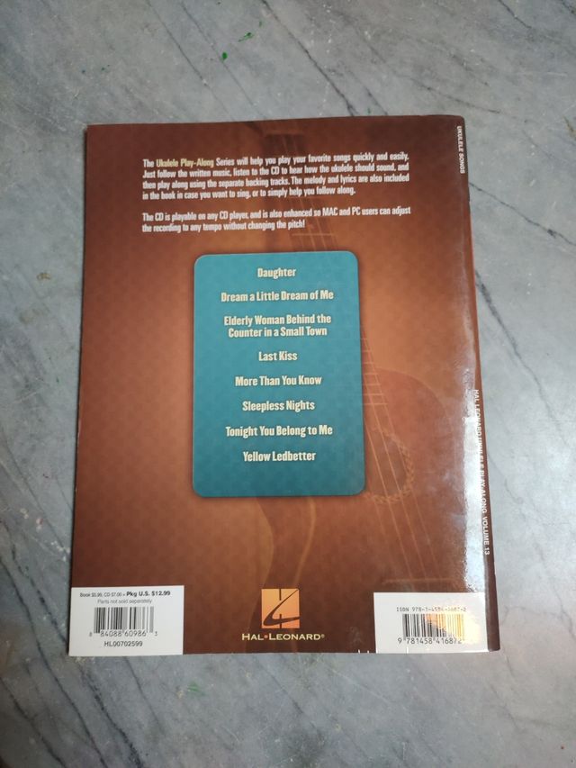 Libro Ukulele Songs Vol. 13 Hal Leonard