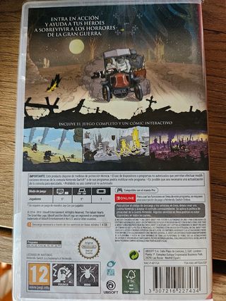 Valiant Hearts: The Great War Nintendo Switch