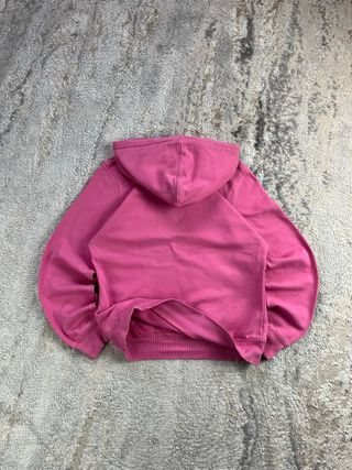 Sudadera con capucha vintage retro Champion rosa para mujer