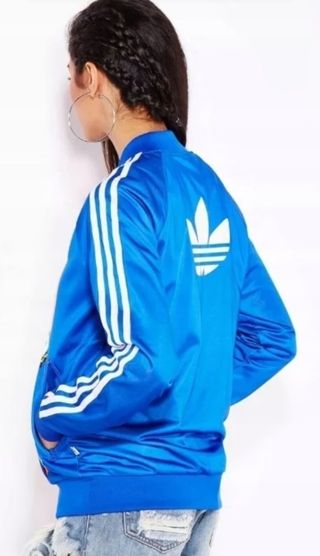 S Chaqueta Adidas Farm Tucán Azul Multicolor