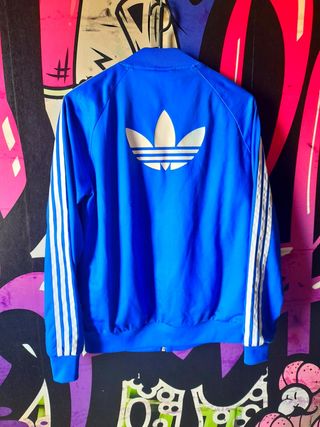 S Chaqueta Adidas Farm Tucán Azul Multicolor
