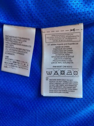 S Chaqueta Adidas Farm Tucán Azul Multicolor