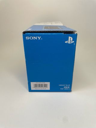 PSP 3000 Sony Vibrante Azul