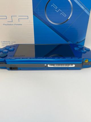 PSP 3000 Sony Vibrante Azul