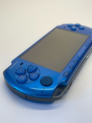 PSP 3000 Sony Vibrante Azul