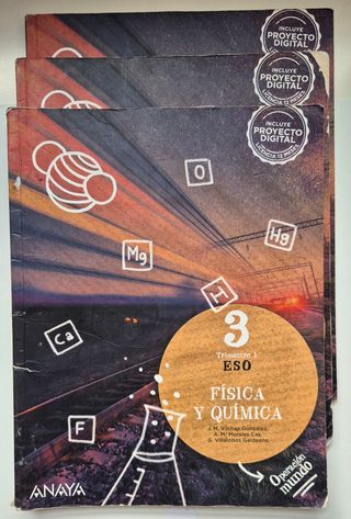 Libros de Texto educación secundaria 3 ESO 
