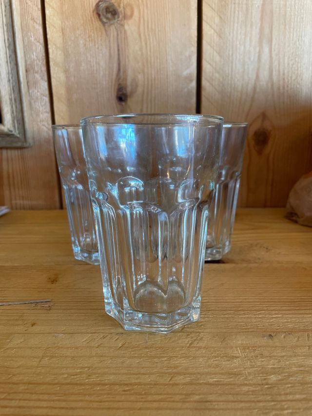 Copas de cubata de cristal 
5 unidades