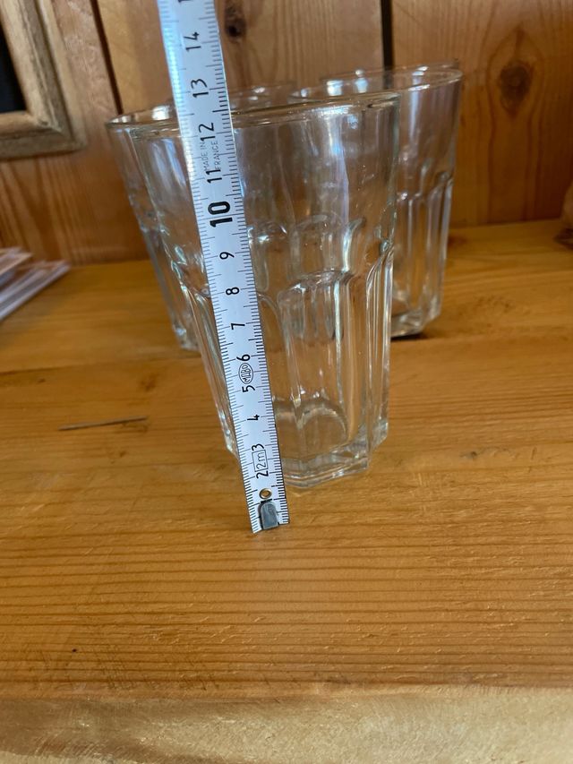 Copas de cubata de cristal 
5 unidades