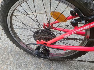 Bicicleta infantil WST 24 rosa