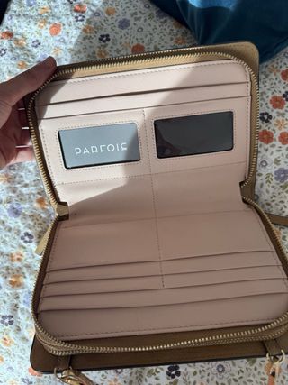 Bandolera para tarjetas