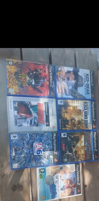 7 Juegos PlayStation 2 PS2 lote vender