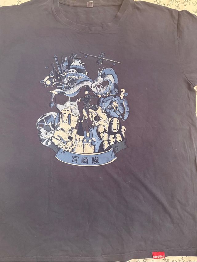 Camiseta Animé Unisex Totoro Pampling