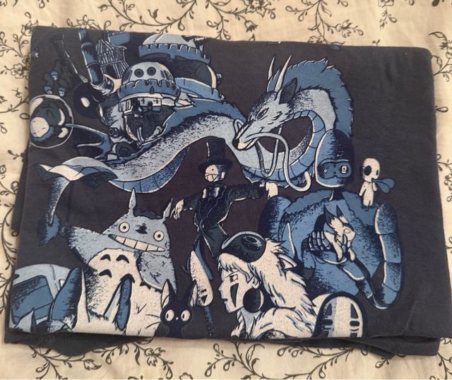 Camiseta Animé Unisex Totoro Pampling