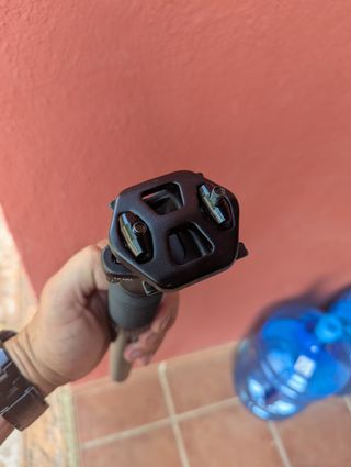 Tija sillín bicicleta con amortiguador