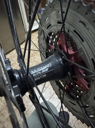 Rueda trasera Mustang 29 con cassette