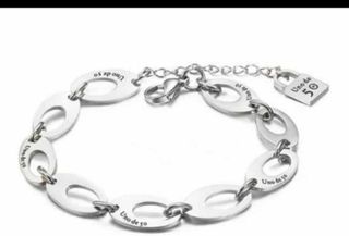 Pulsera Uno de 50 Plata