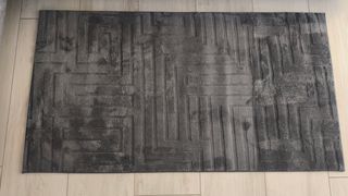 Tappeto moderno grigio