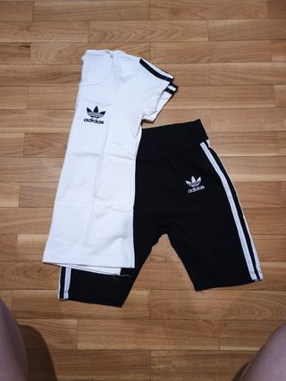 Conjunto deportivo Blanco y Negro