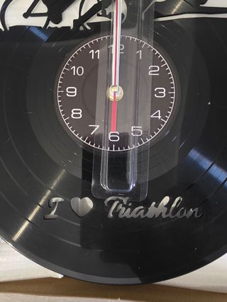 Orologio da parete I love Triathlon
