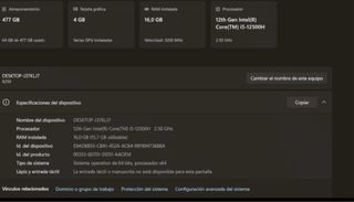 Laptop Lenovo Gaming Negra