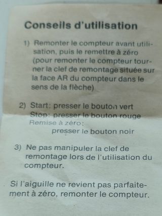 Cronometro meccanico vintage Eschenbach