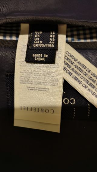 Traje Cortefiel Negro
