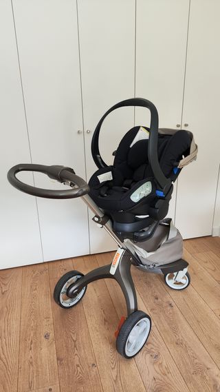 Stokke Xplory Carrito + Silla + Capazo + Grupo "0"