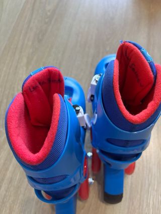 Patines Niños Oxelo Play3 Azul, Casco (Decathlon) 