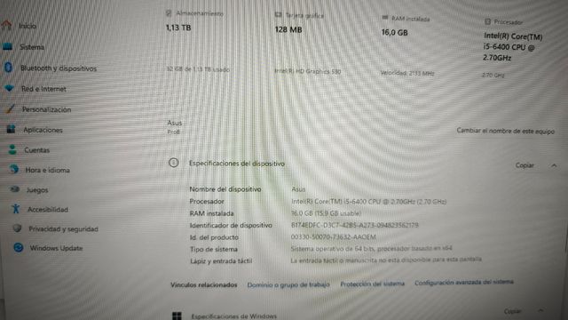 PC desktop completo in buone condizioni